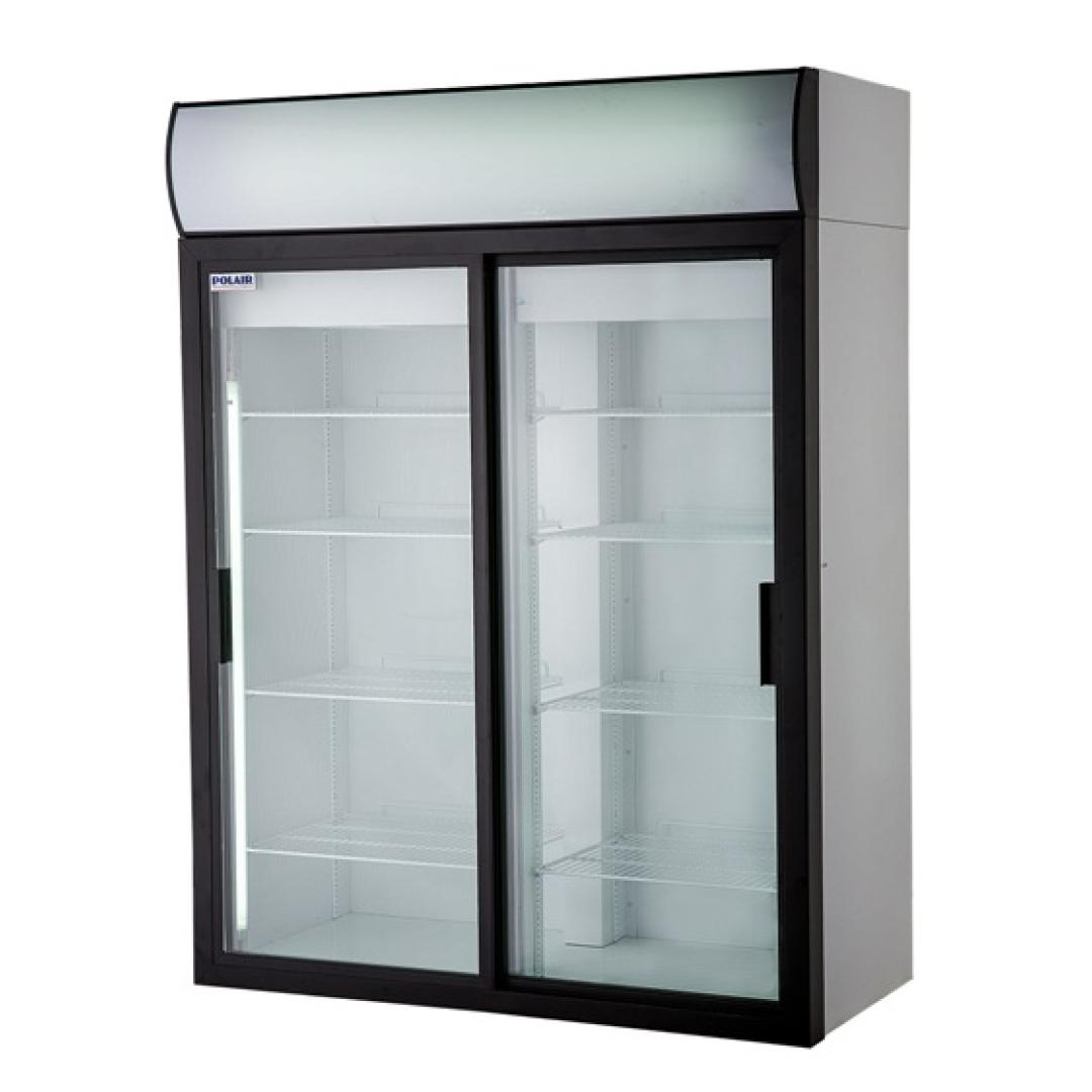 Холодильный шкаф DM110Sd-S с раздвижными дверьми – купе