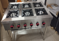 Плита газовая 6ти конфорочная